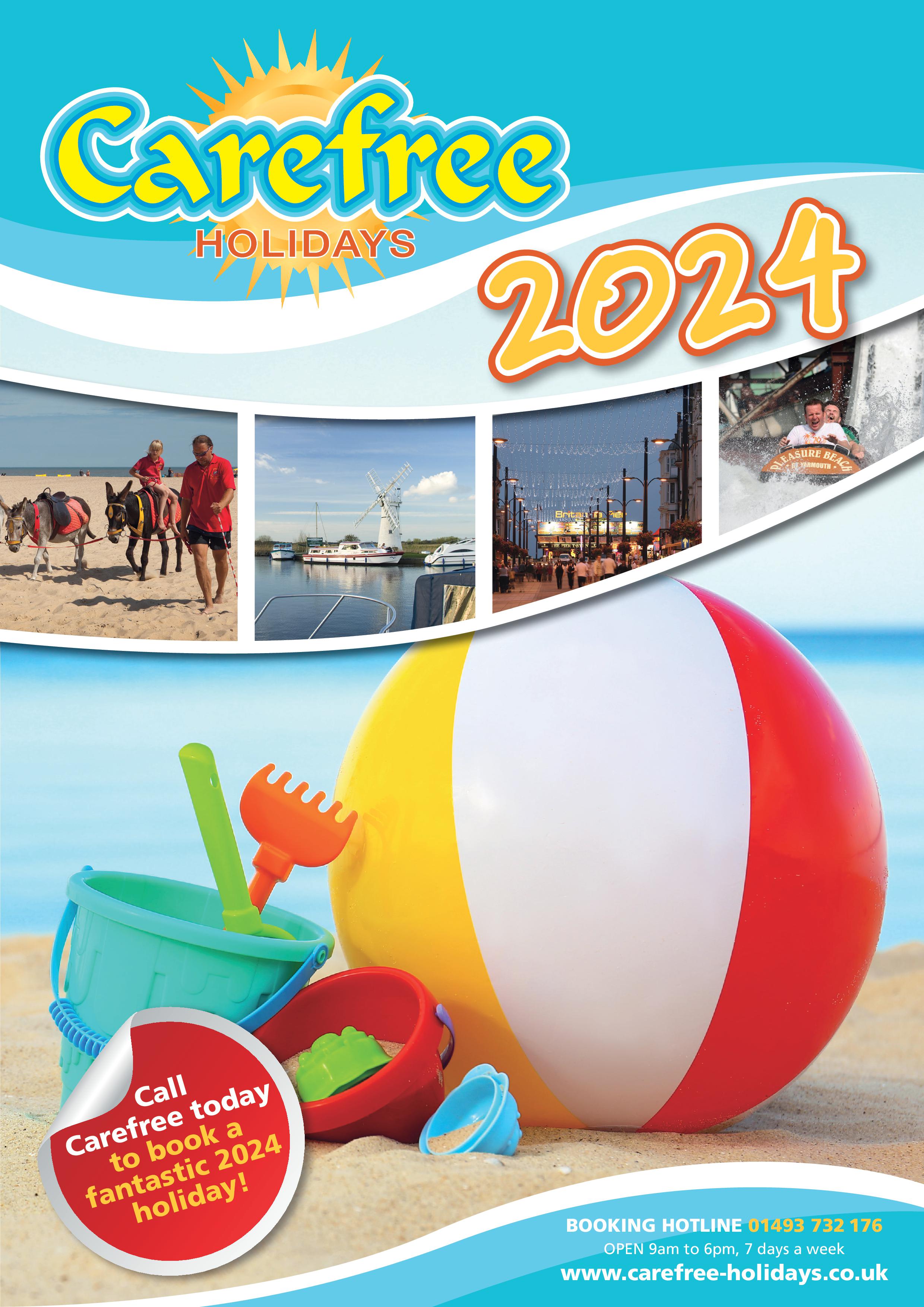 New 2024 Brochure Carefree Holidays